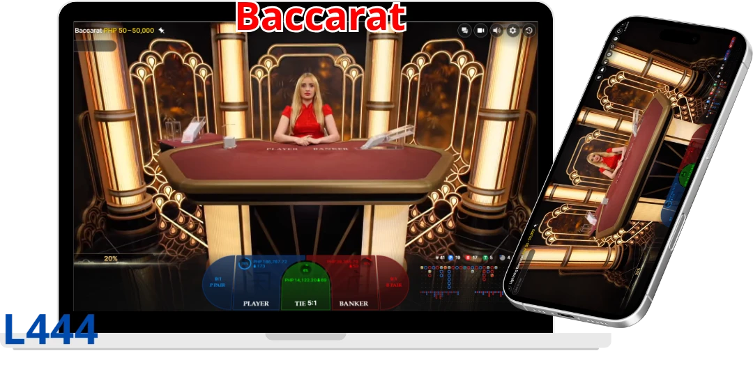 Bacarat Evolution Gaming এ L444: খেলার নিয়ম, জেতার কৌশল এবং Live Casino অভিজ্ঞতা 3 interface Baccarat L444